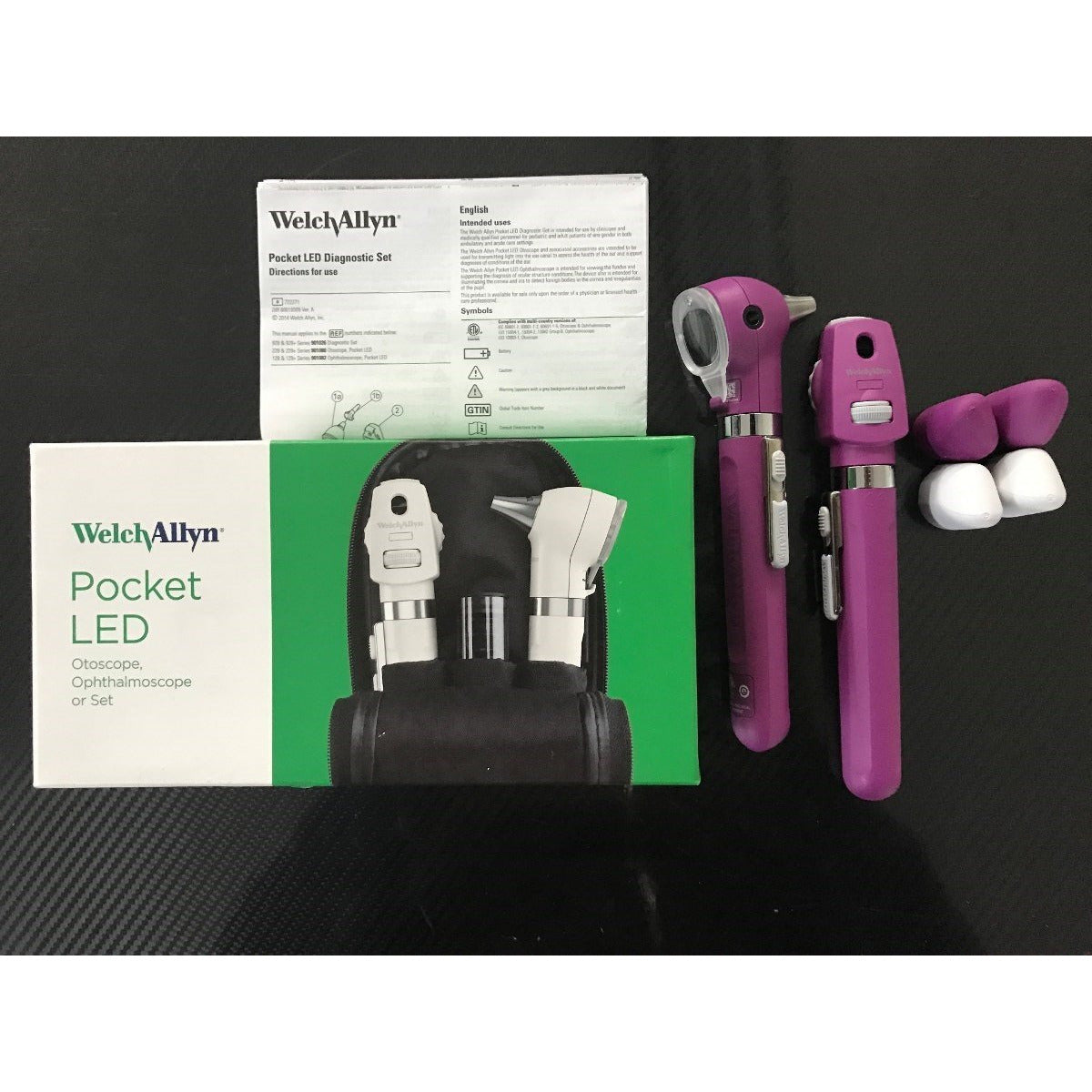 Welch Allyn's Pocket LED Otoscope, Ophthalmscope or set