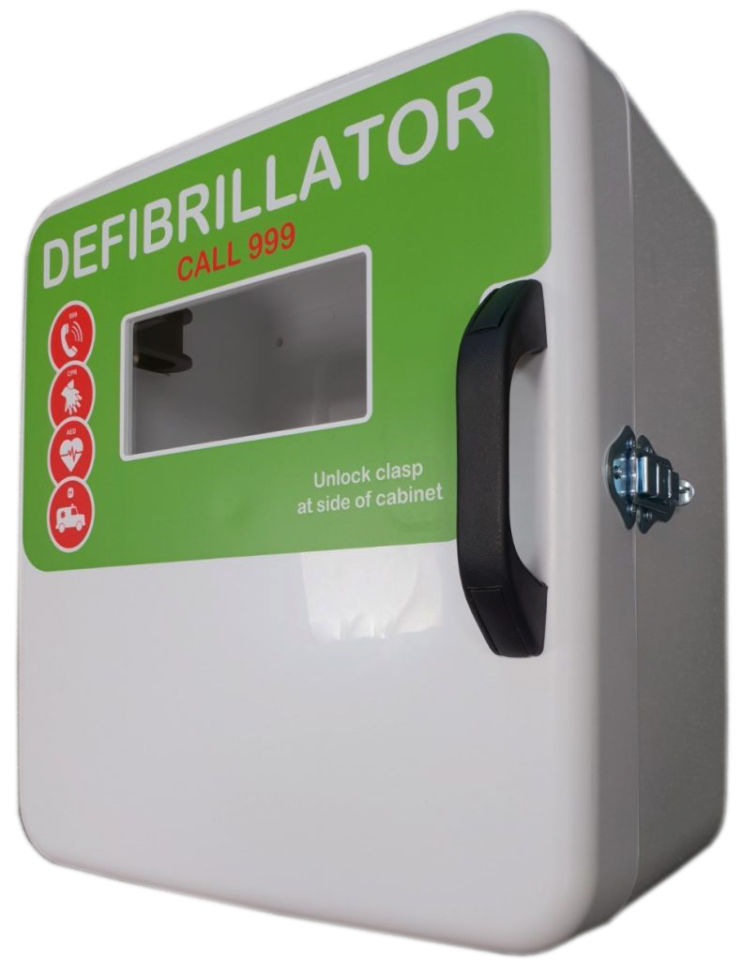 Indoor Defibrillator Cabinet - White