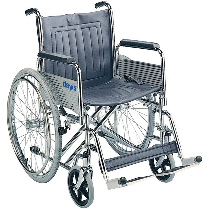 Days Heavy-Duty Steel Wheelchair Self-Propelled