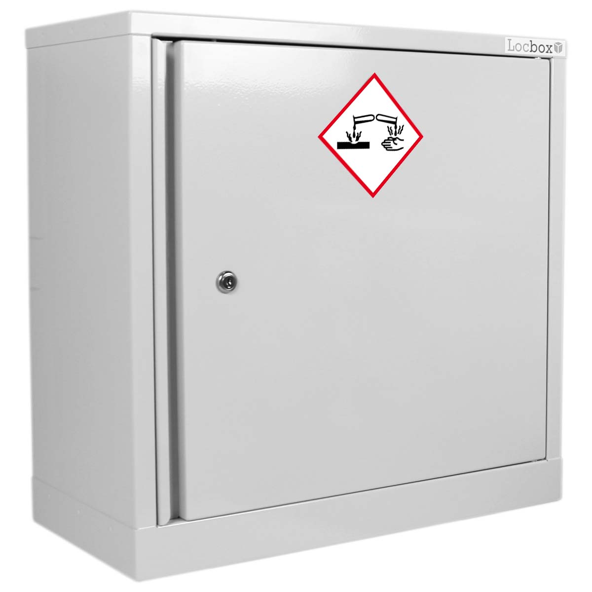 Pharmacy Medical - ACID AND ALKALI CABINET | SINGLE DOOR, ONE SHELF | S, M or L | WHITE