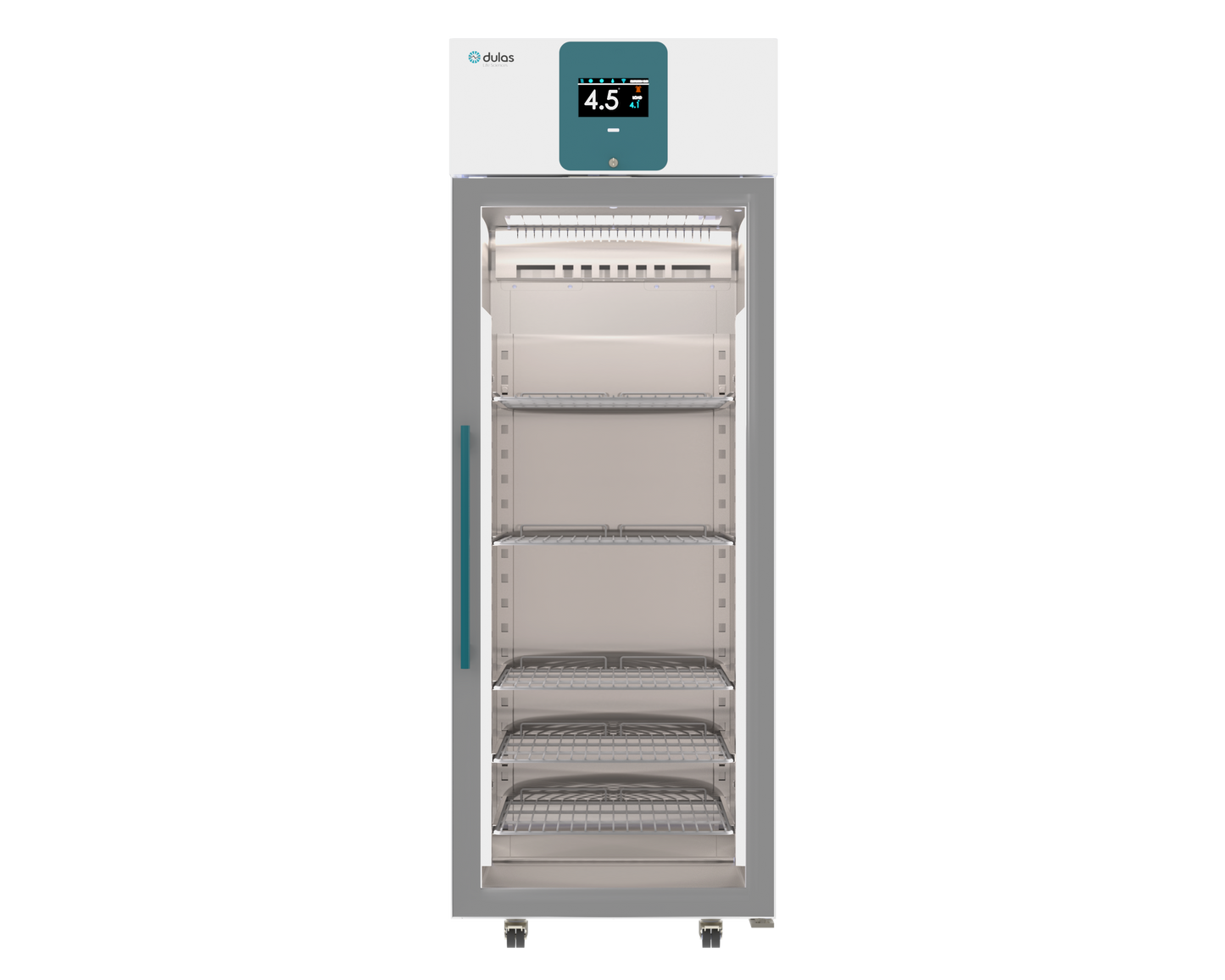 Dulas Freestanding Pharmacy Fridge 700L With Glass Door