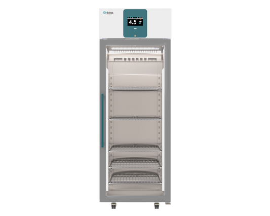 Dulas Freestanding Pharmacy Fridge 700L With Glass Door