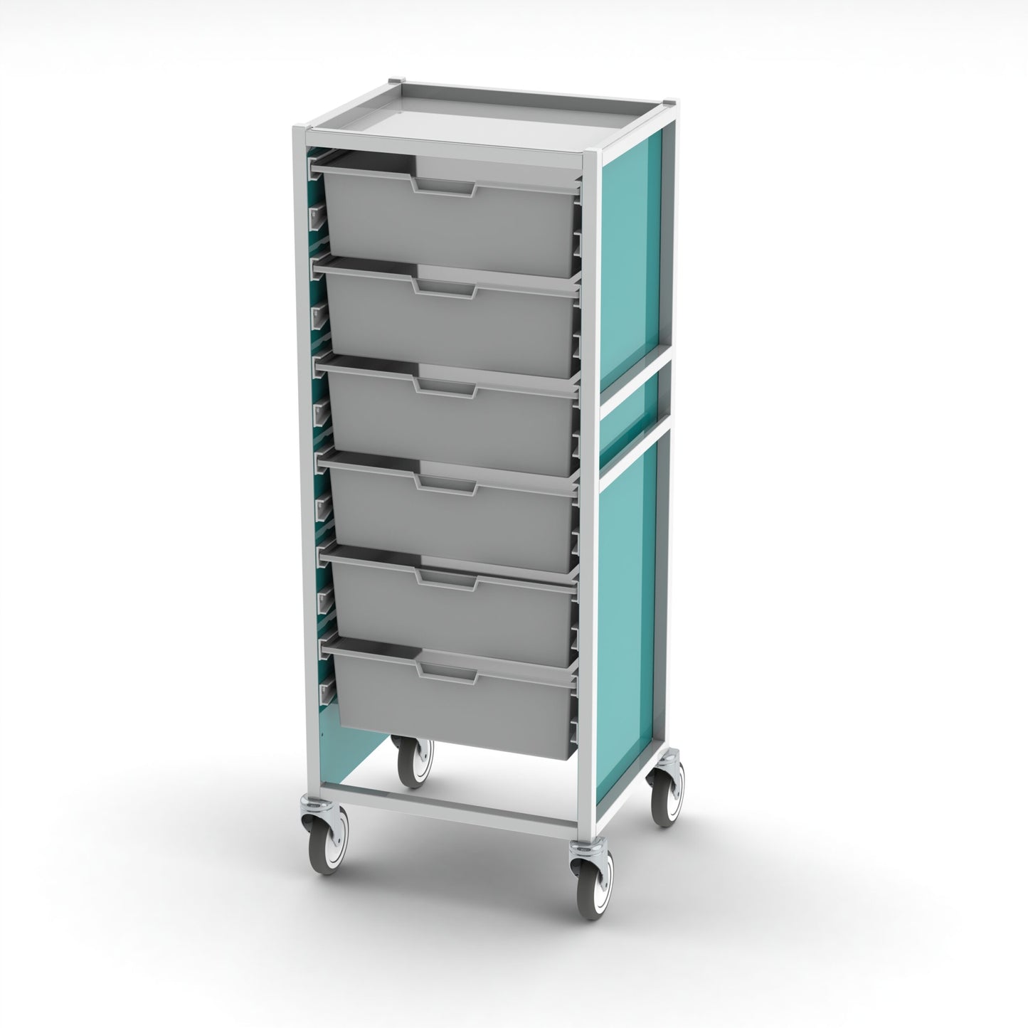 Pharmacy Medical - CareKart | 6 x 160mm Trays | HECCK121