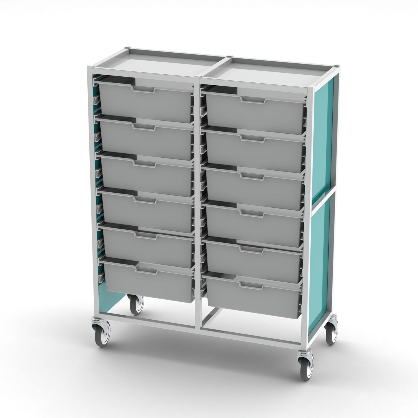 Pharmacy Medical - CareKart | 10 x 80mm, 6 x 160mm Trays | HECCK126