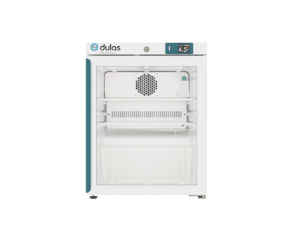 Dulas Counter Top Pharmacy Refrigerator 95lt With Glass Door