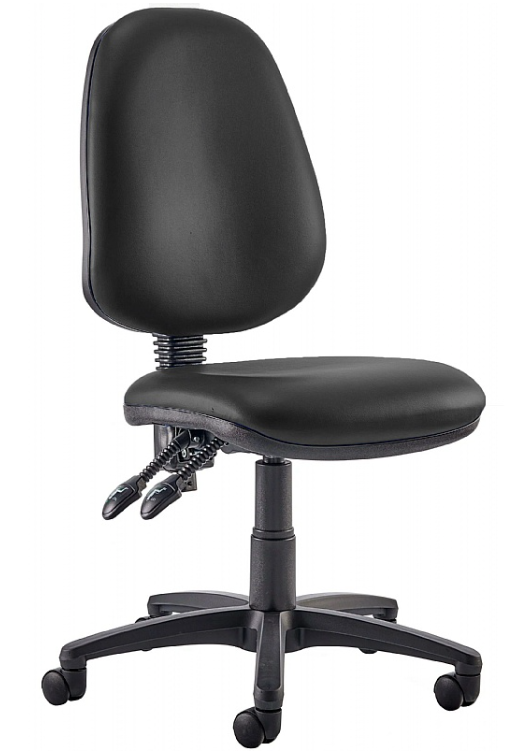 Kirby High Back Vinyl 3-Lever Operator Chair