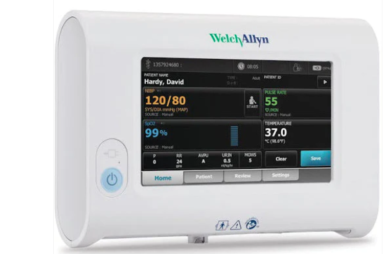 Welch Allyn Connex Spot Monitor With BP And Pulse Oximetry And Sure Te ...