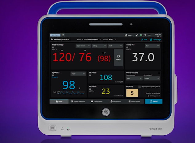 Portrait™ VSM Vital Signs Monitor – Seal Medical