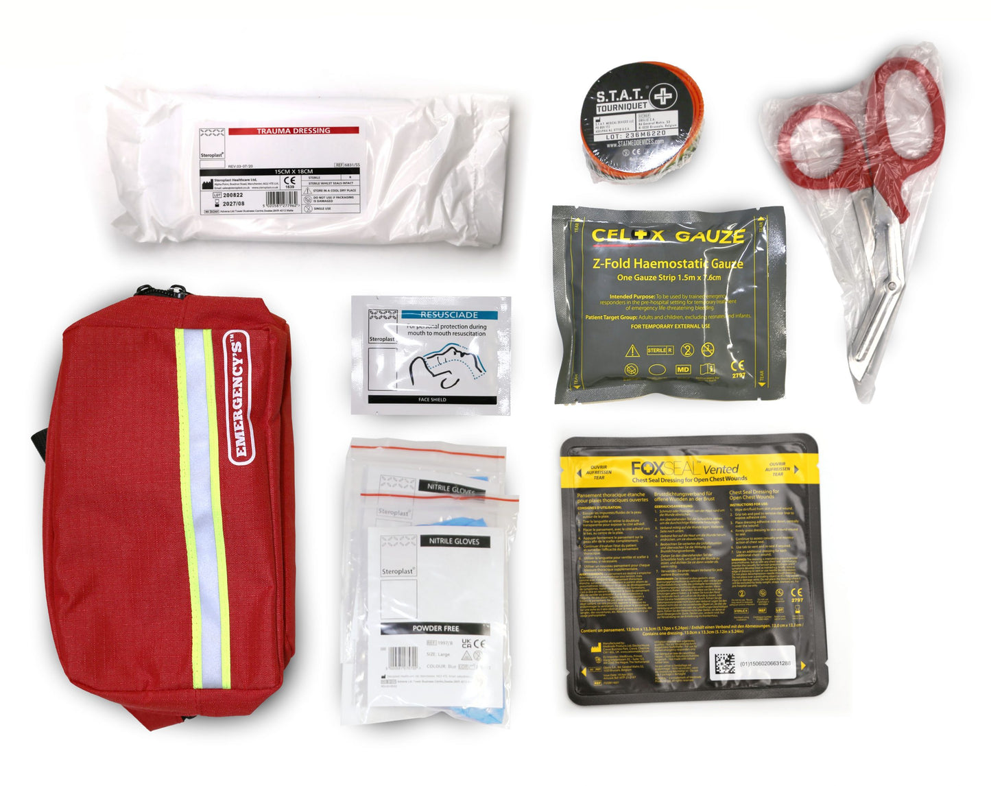 Emergency Bleed Control Kit – Portable / Waist Pack