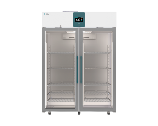 Dulas Freestanding Pharmacy Fridge 1400L With Glass Door