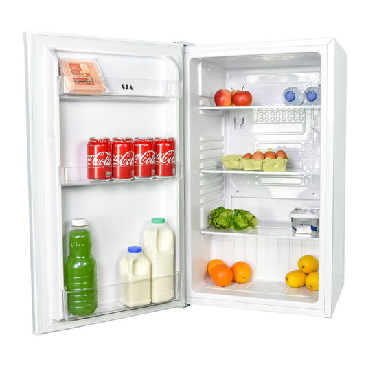 SIA LFS01WH/E 48cm White Freestanding 91L Under Counter Larder Fridge