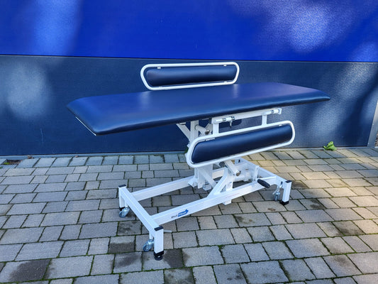 Reconditioned Single Section Medi plinth Hydraulic Changing table with padded side supports