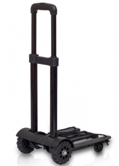 Elite Bags Telescopic Foldable Trolley - Black