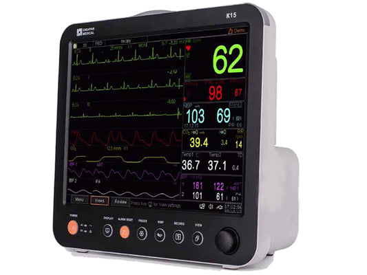 GIMA K15 TOUCHSCREEN 2 IBP + EtCO2 config. MULTIPARAMETER MONITOR