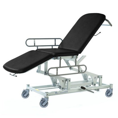 Seers - Medicare 3 Section Hydraulic Mobile Treatment Couch with gas assisted backrest