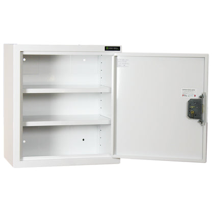 Pharmacy Medical - HECDC1020 CONTROLLED DRUGS CABINET | 2 SHELVES (Adjustable) |  R or L HINGE, optional warning light