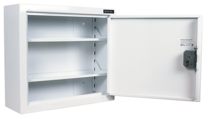 Pharmacy Medical - HECDC102S CONTROLLED DRUGS CABINET | 2 SHELVES (Adjustable) | R or L HINGE