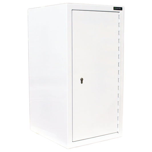 Pharmacy Medical - HECDC906 CONTROLLED DRUGS CABINET | 2 SHELVES (Adjustable) 3 Door Shelves | Floor Fixing | R or L HINGE, optional warning light