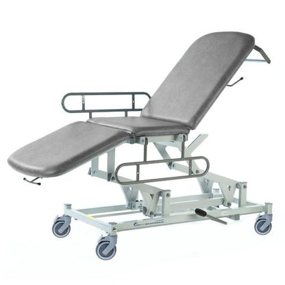 Seers - Medicare 3 Section Hydraulic Mobile Treatment Couch with gas assisted backrest