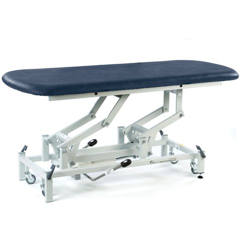 Seers - Therapy Hygiene Table - Medium, hydraulic/electric, retractable wheels and various switch options (240kg SWL)