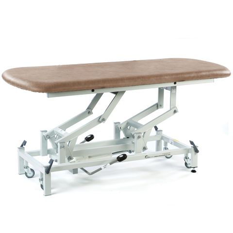 Seers - Therapy Hygiene Table - Medium, hydraulic/electric, retractable wheels and various switch options (240kg SWL)