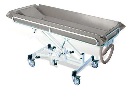 Chiltern Shower Trolley - T1 Hydraulic Height Adjustable