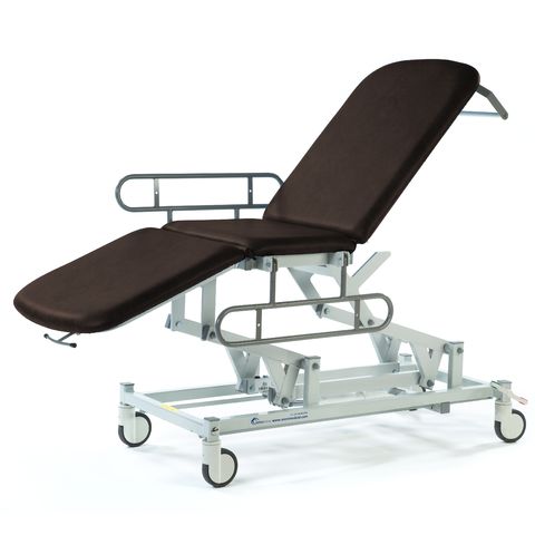 Seers - Medicare 3 Section Electric Mobile Treatment Couch with electric backrest