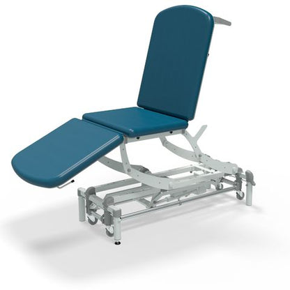 Seers - CLINNOVA Clinical 3 Section electric couch with gas assisted back and footrest and classic base (265Kg SWL)