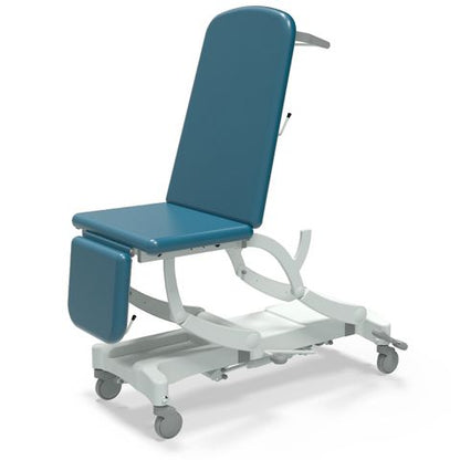 Seers - CLINNOVA Ultra 1 Hydraulic couch, 3 section, gas assisted back and foot rest, with base and wheel options (265Kg SWL)