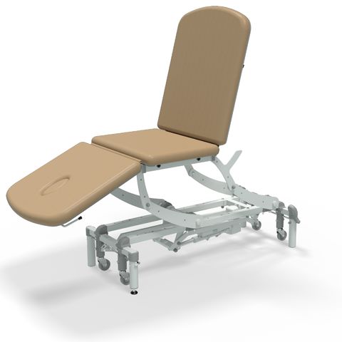 Seers - CLINNOVA Therapy 3 Section Electric Couch, standard head section with base and switch options (265Kg SWL)