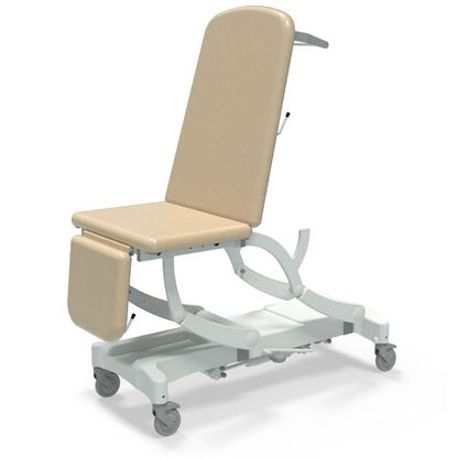 Seers - CLINNOVA Ultra 1 Hydraulic couch, 3 section, gas assisted back and foot rest, with base and wheel options (265Kg SWL)