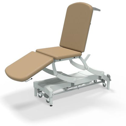 Seers - CLINNOVA Clinical 3 Section electric couch with gas assisted back and footrest and premium base (265Kg SWL)