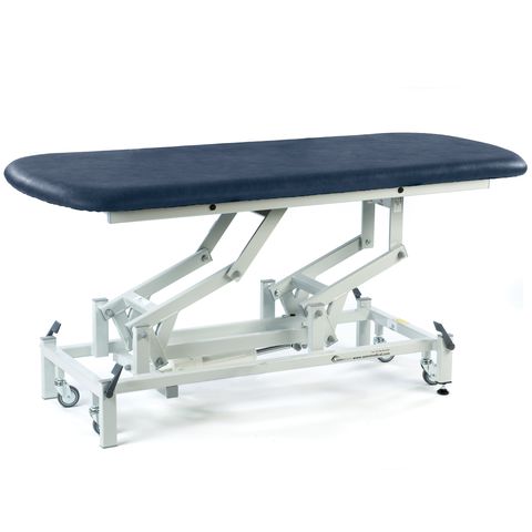 Seers - Therapy Hygiene Table - Medium, hydraulic/electric, retractable wheels and various switch options (240kg SWL)