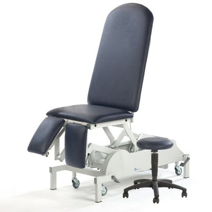 Seers - Medicare Deluxe Orthopaedic electric tilt Couch (240Kg SWL) with base cover, matching stool and accessory (RWD)