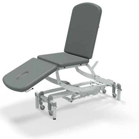 Seers - CLINNOVA Therapy 3 Section Electric Couch, standard head section with base and switch options (265Kg SWL)