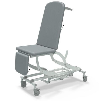 Seers - CLINNOVA Ultra 1 Hydraulic couch, 3 section, gas assisted back and foot rest, with base and wheel options (265Kg SWL)