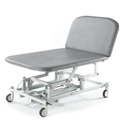 Seers - Medicare 2 Section Electric Bariatric Treatment Couch with electric backrest, 105cm width