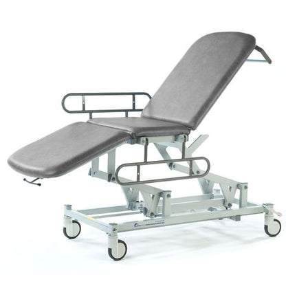 Seers - Medicare 3 Section Electric Mobile Treatment Couch with electric backrest