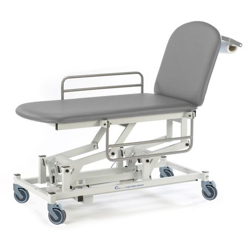 Seers - Medicare 2 Section Electric Mobile Treatment Couch with electric backrest