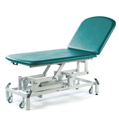 Seers - Medicare 2 Section Electric Bariatric Treatment Couch with electric backrest, 80cm width