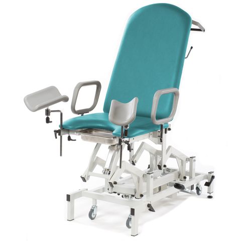 Seers - Medicare Gynaecology Hydraulic Couch with gas assisted backrest (RWD)