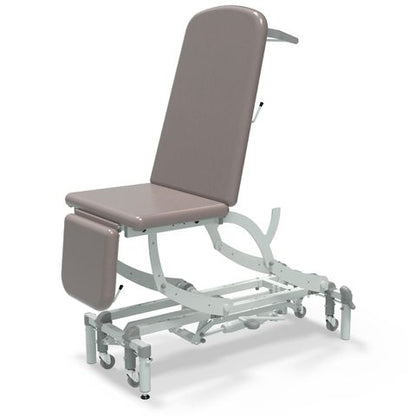 Seers - CLINNOVA Ultra 1 Hydraulic couch, 3 section, gas assisted back and foot rest, with base and wheel options (265Kg SWL)