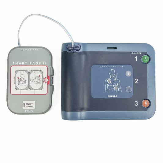 Philips - Heartstart FRX Semi Automatic Defibrillator inc battery, pads and std carry case