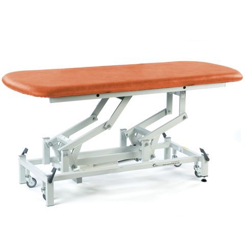 Seers - Therapy Hygiene Table - Medium, hydraulic/electric, retractable wheels and various switch options (240kg SWL)