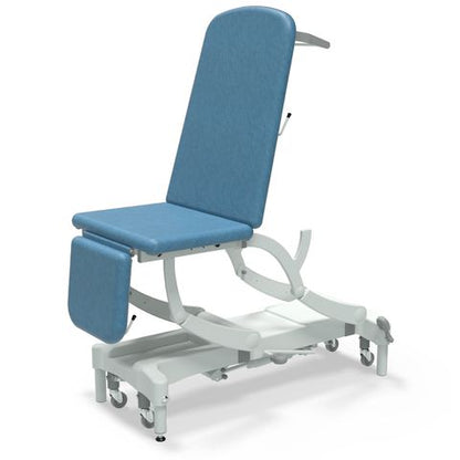 Seers - CLINNOVA Ultra 1 Hydraulic couch, 3 section, gas assisted back and foot rest, with base and wheel options (265Kg SWL)