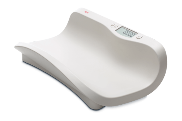 seca 376 - Digital class III baby scale with extra large weighing tray & high sides for increased safety