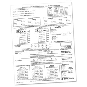 Amplivox - Titmus vision tester recording forms