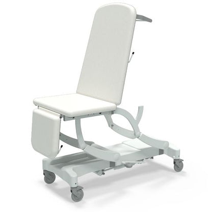 Seers - CLINNOVA Ultra 1 Hydraulic couch, 3 section, gas assisted back and foot rest, with base and wheel options (265Kg SWL)