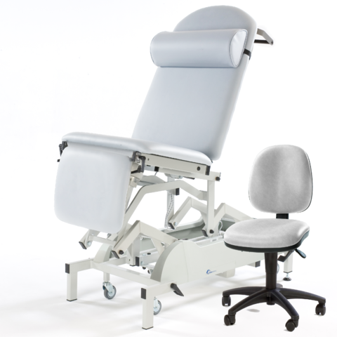 Seers - Medicare Ultrasound Electric Couch (240Kg SWL) with gas assisted foot rest (RWD)