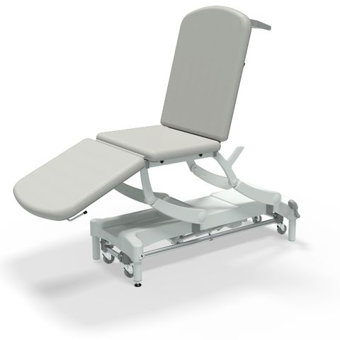 Seers - CLINNOVA Clinical 3 Section electric couch with gas assisted back and footrest and premium base (265Kg SWL)